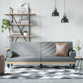 vidaXL Sleeper Sofa with Armrests Sofa Couch Recliner Chair Loveseat Fabric - 80.7 x 35 x 27.6