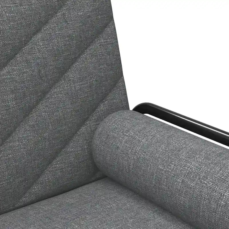 vidaXL Sleeper Sofa with Armrests Sofa Couch Recliner Chair Loveseat Fabric - 80.7 x 35 x 27.6