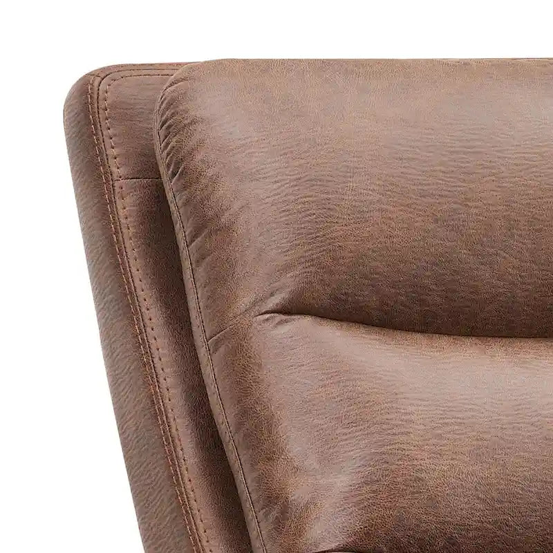 Abbyson Ford Fabric Manual Reclining Sofa