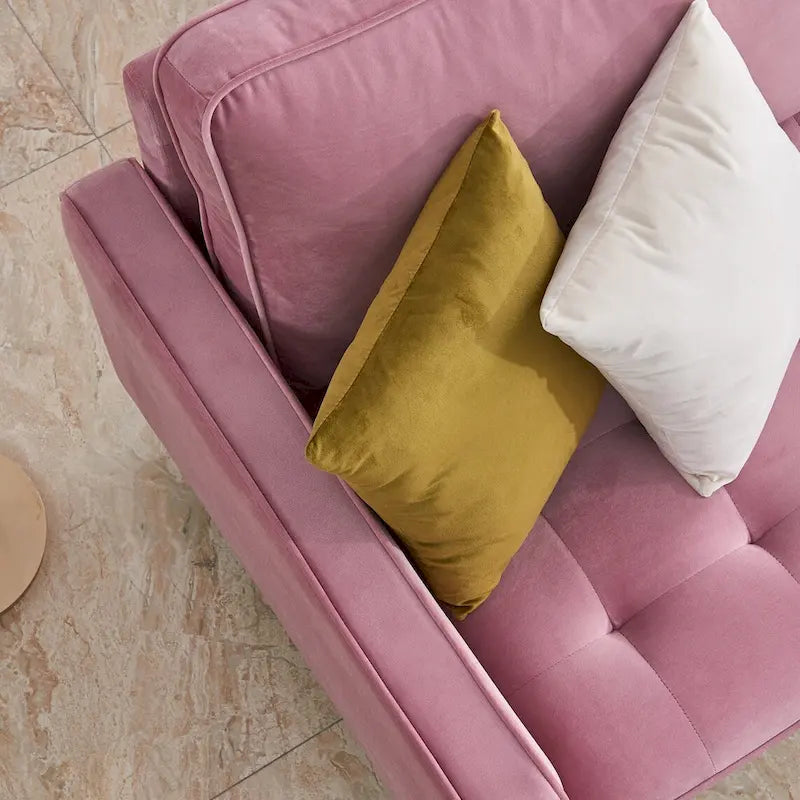Velvet Fabric Sofa