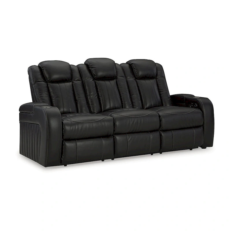 Signature Design by Ashley Caveman Den Divano Reclinabile Elettrico Midnight - 86 L x 42 P x 42 A