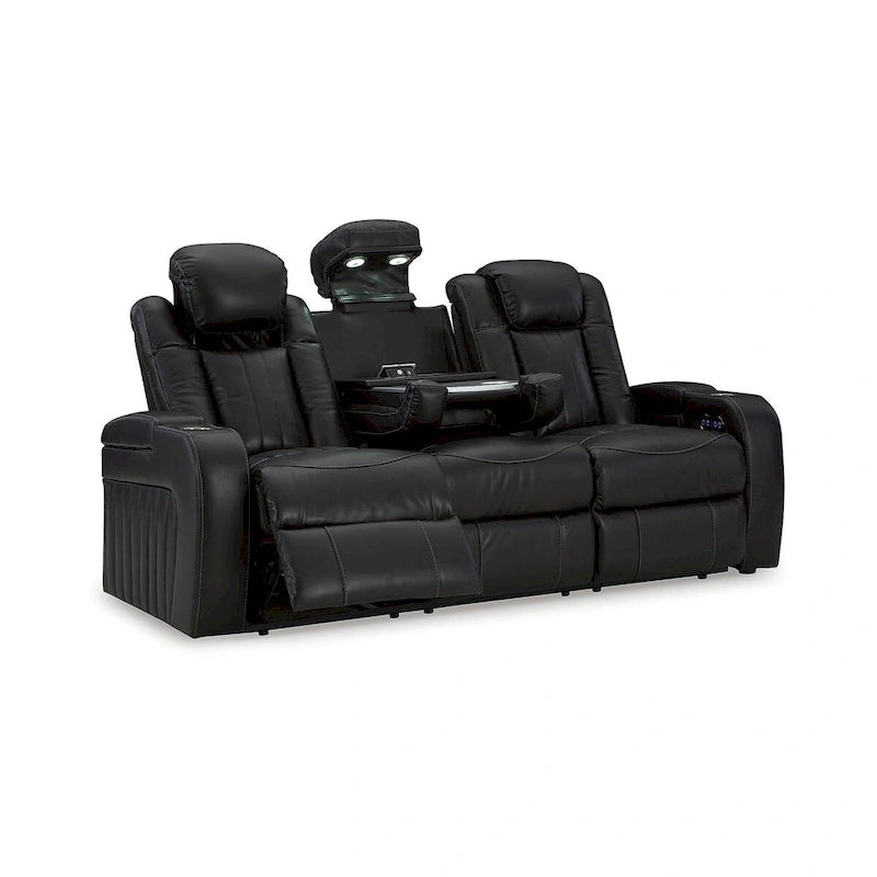 Signature Design by Ashley Caveman Den Divano Reclinabile Elettrico Midnight - 86 L x 42 P x 42 A