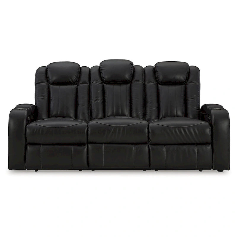 Signature Design by Ashley Caveman Den Divano Reclinabile Elettrico Midnight - 86 L x 42 P x 42 A
