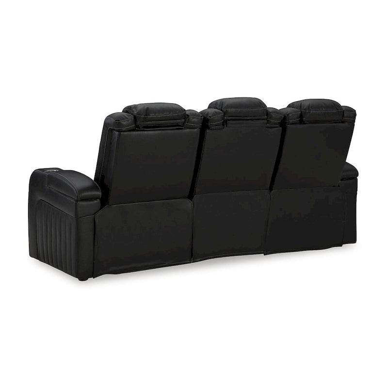 Signature Design by Ashley Caveman Den Divano Reclinabile Elettrico Midnight - 86 L x 42 P x 42 A
