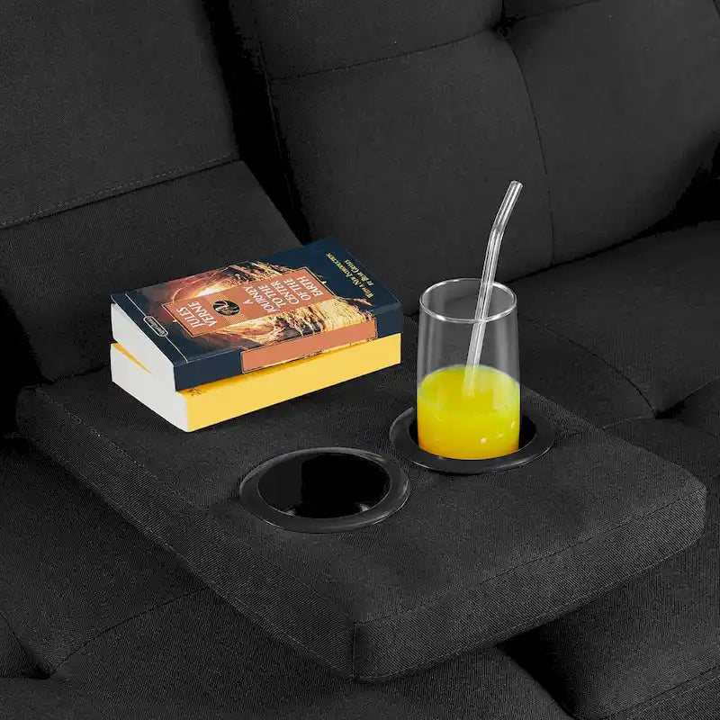 Divano Letto Futon Convertibile in Tessuto Yaheetech