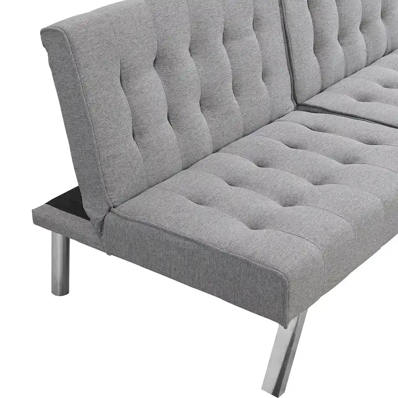 Divano Moderno in Tessuto Comodo Divano Letto per Appartamento, Soggiorno, Monolocale