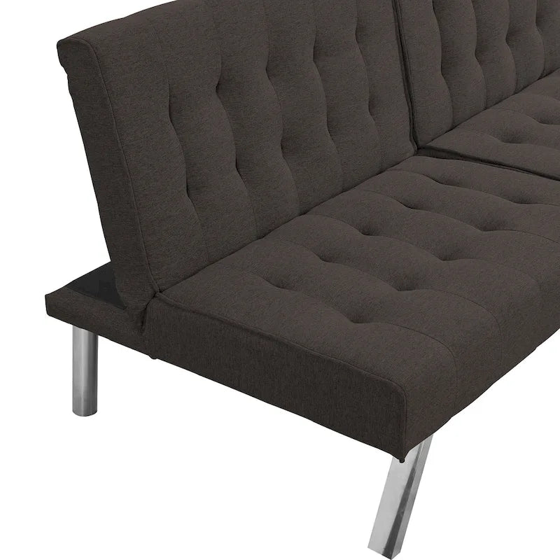 Divano Moderno in Tessuto Comodo Divano Letto per Appartamento, Soggiorno, Monolocale