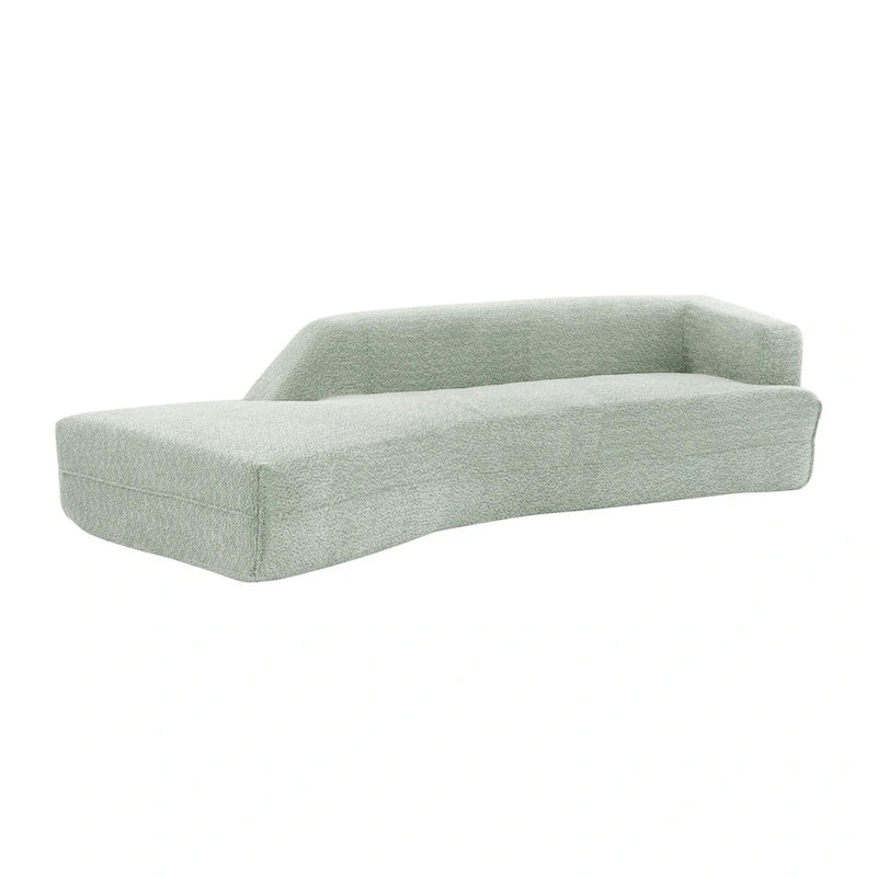 Curved Chaise Lounge Modern Indoor Sofa