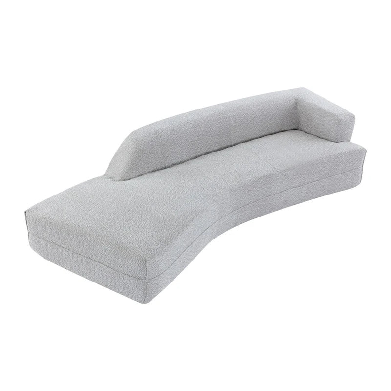 Curved Chaise Lounge Modern Indoor Sofa