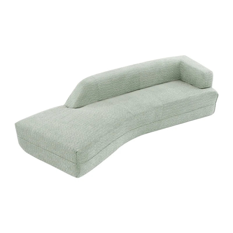 Curved Chaise Lounge Modern Indoor Sofa