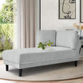 Divano Chaise Longue Imbottito Moderno di Metà Secolo