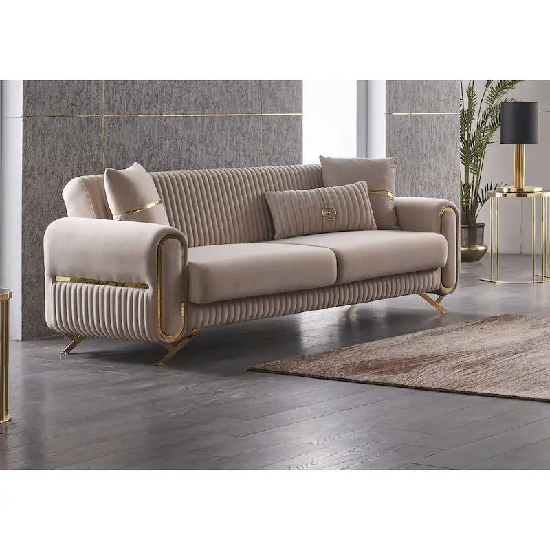 Divano letto Richmond moderno e confortevole per soggiorno