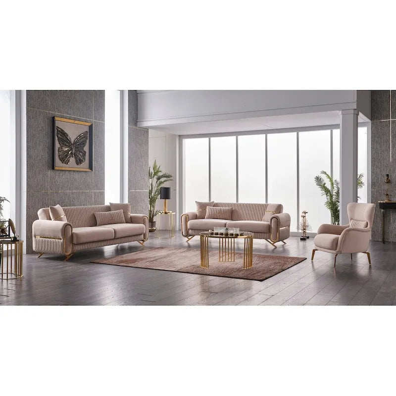 Divano letto Richmond moderno e confortevole per soggiorno