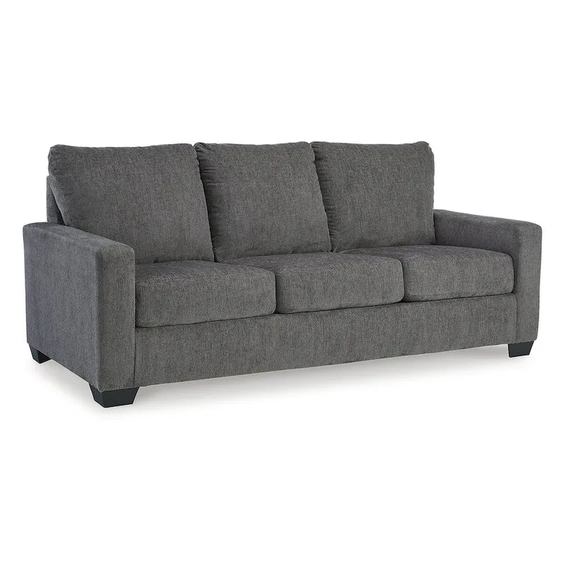 Divano letto Signature Design by Ashley Rannis color peltro - 85W x 40D x 39H