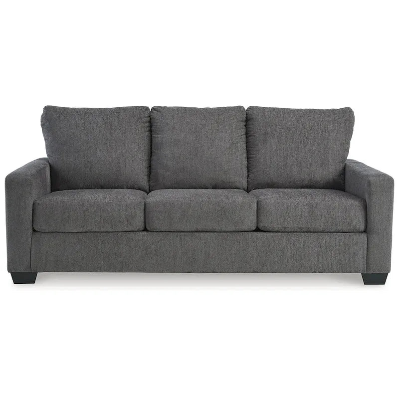 Divano letto Signature Design by Ashley Rannis color peltro - 85W x 40D x 39H