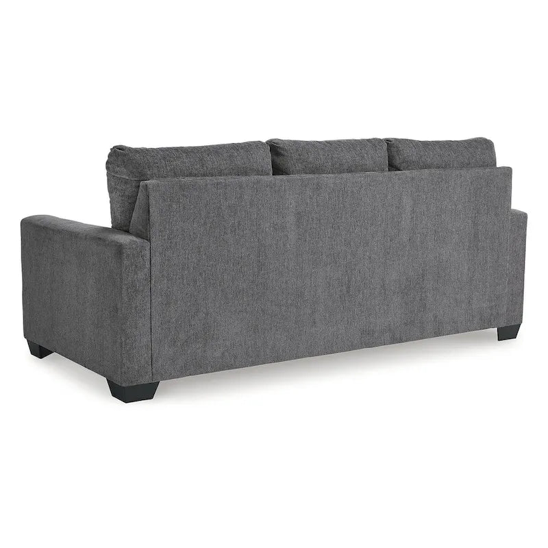 Divano letto Signature Design by Ashley Rannis color peltro - 85W x 40D x 39H