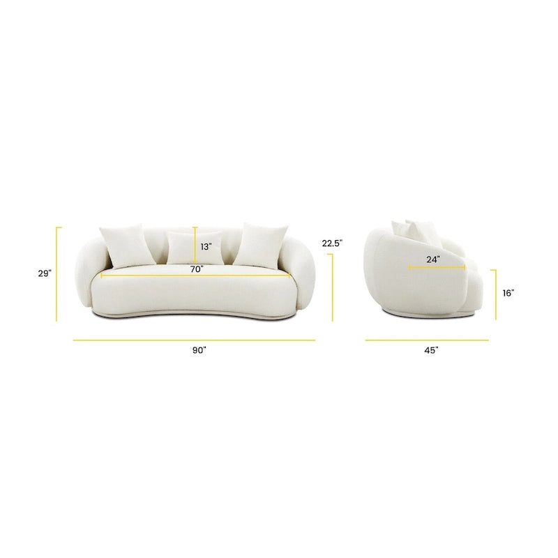Poly and Bark Nimes Sofa