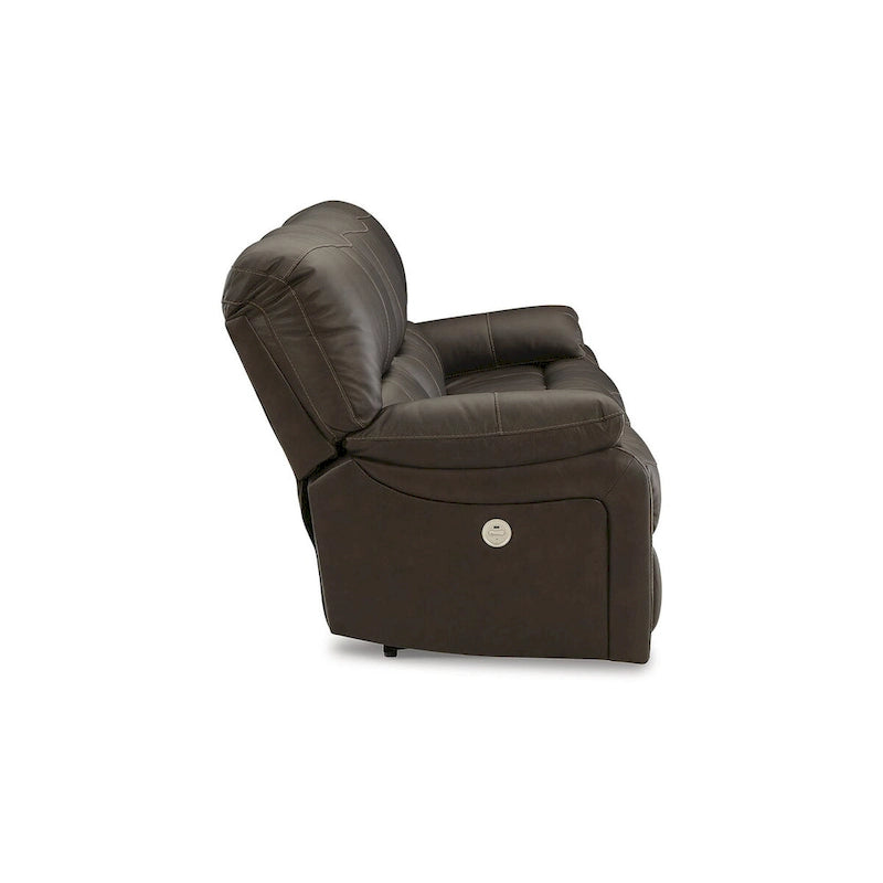 Signature Design by Ashley Divano Reclinabile Elettrico Leesworth Brown - 88L x 41P x 41A