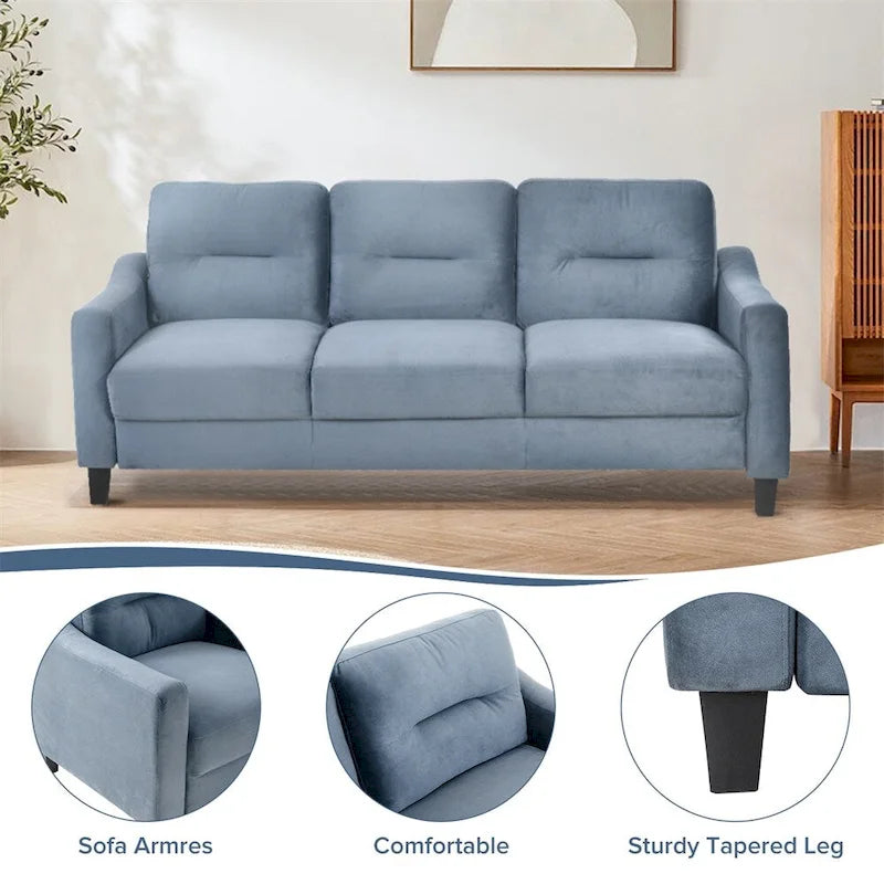 Comfortable Sofas with Wood Frame and Legs