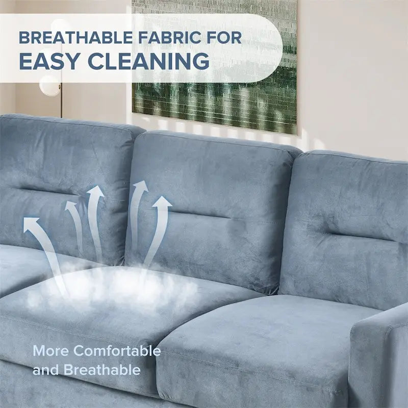 Comfortable Sofas with Wood Frame and Legs