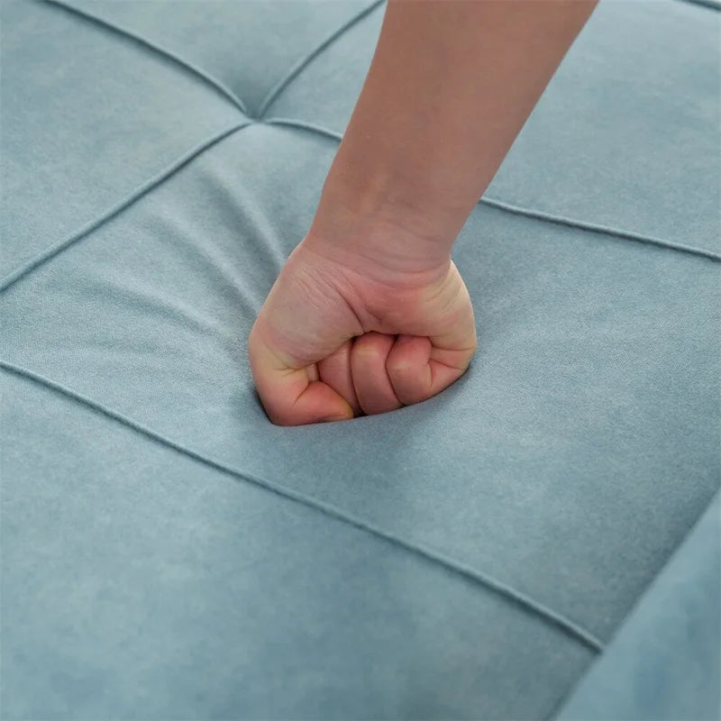 Poltrona convertibile futon estraibile 3-in-1 con porte USB
