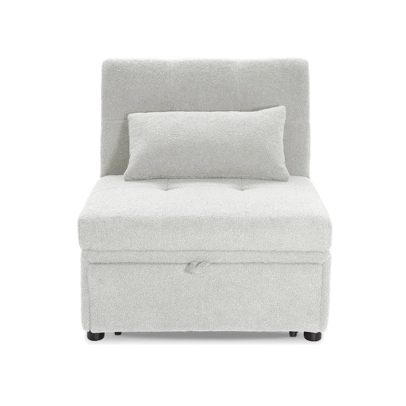 Poundex Convertible Sofa