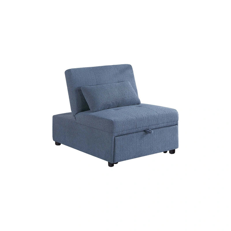 Poundex Convertible Sofa