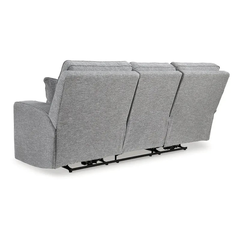 Divano reclinabile elettrico Signature Design by Ashley Biscoe Pewter - 88 L x 43 P x 42 A