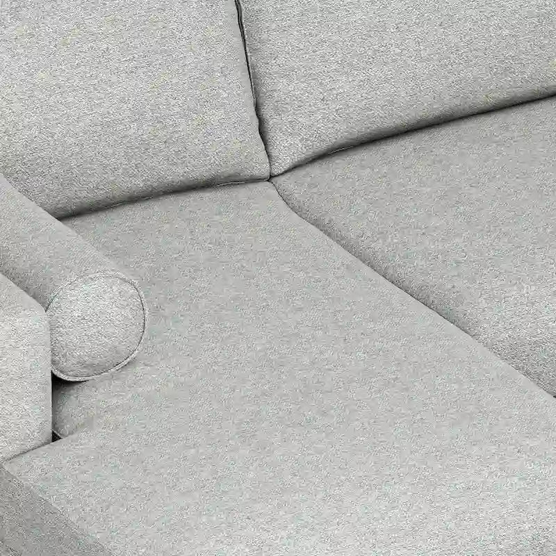 WYNDENHALL Brixley Mid Century 102 inch Wide Left Sofa Sectional