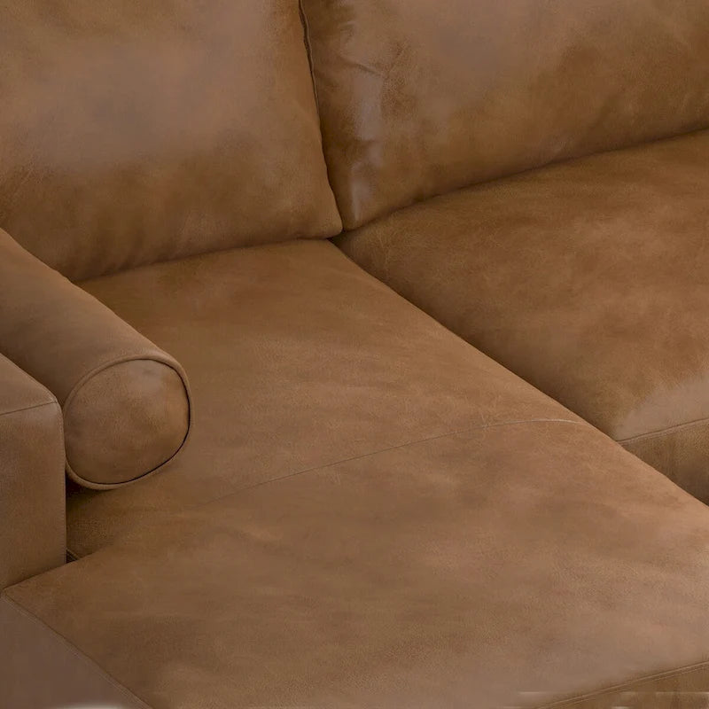 WYNDENHALL Brixley Mid Century 102 inch Wide Left Sofa Sectional