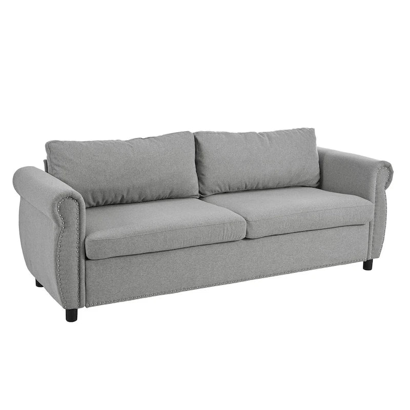 Divano Letto 2 in 1 con Ampio Materasso in Memory Foam