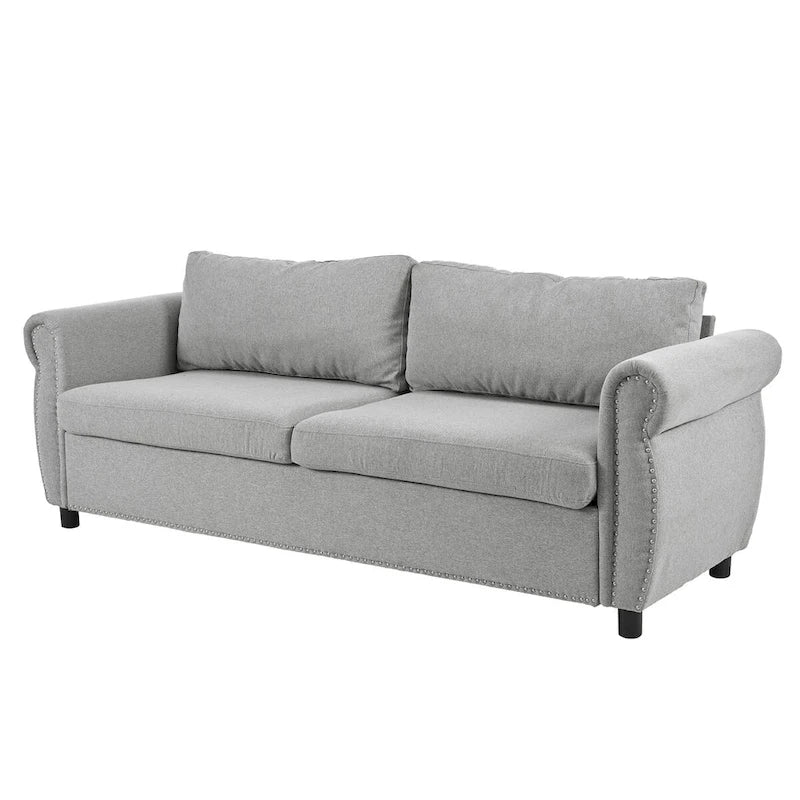 Divano Letto 2 in 1 con Ampio Materasso in Memory Foam