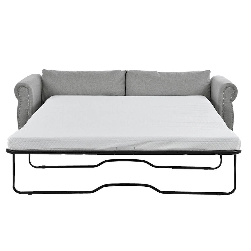 Divano Letto 2 in 1 con Ampio Materasso in Memory Foam