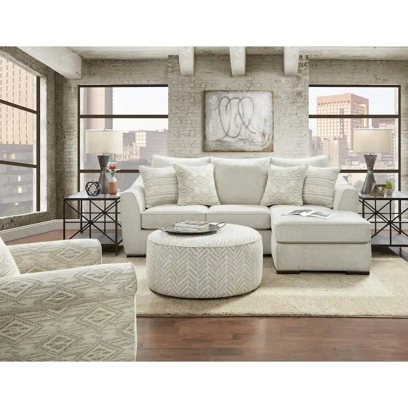 Chaise longue Vibrant Vision Oatmeal
