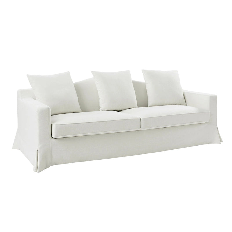 Divano Antonio Transitional 83.5 sfoderabile con schienale curvo di HULALA HOME