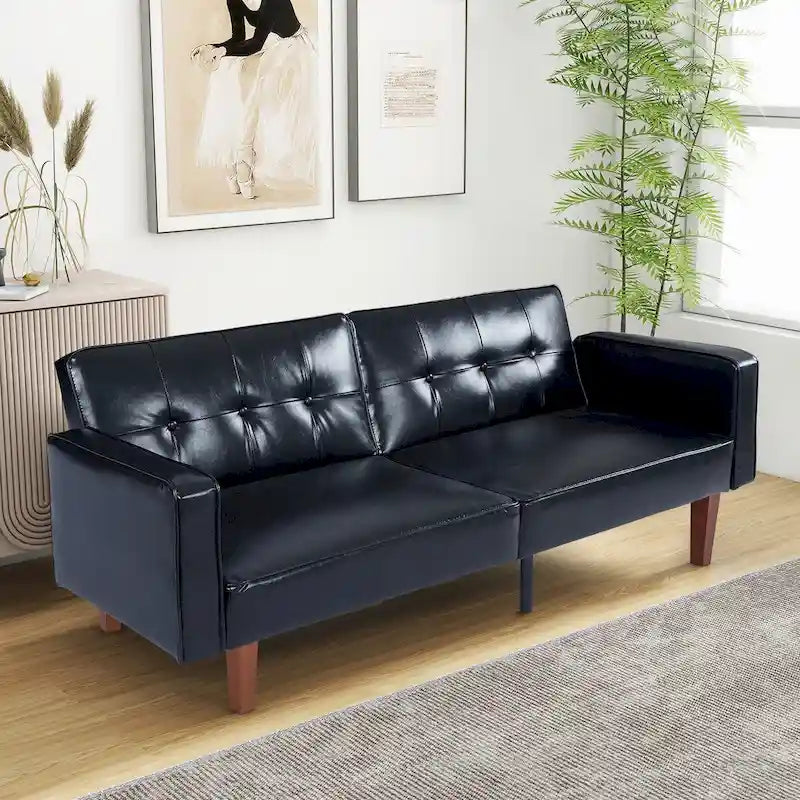 Καναπές-κρεβάτι futon από αφρώδες υλικό μνήμης, μετατρέψιμος καναπές-κρεβάτι για το σαλόνι - 68.11*30.11*28.74