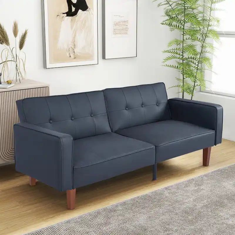 Καναπές-κρεβάτι futon από αφρώδες υλικό μνήμης, μετατρέψιμος καναπές-κρεβάτι για το σαλόνι - 68.11*30.11*28.74