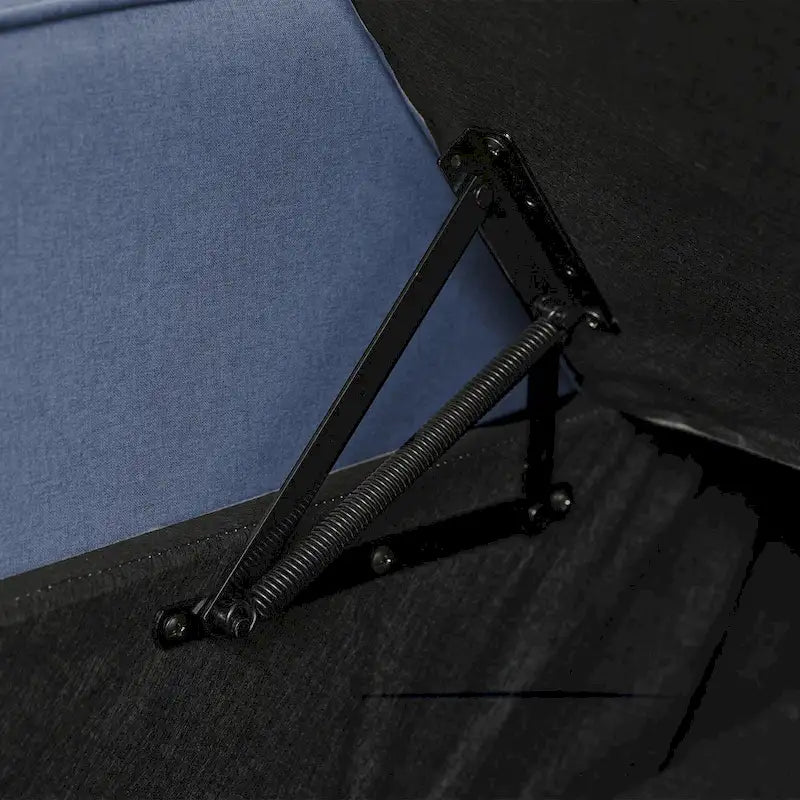 Divano Letto in Lino con Letto Estraibile, Spazio Extra per Riporre Oggetti, Porta Telefono e Caricatore USB