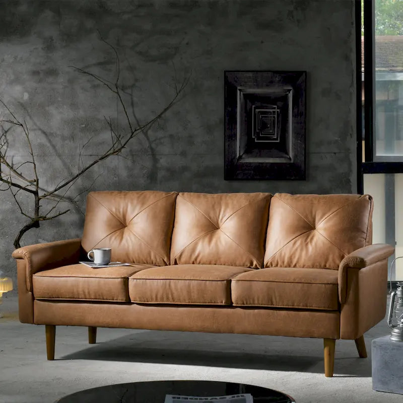 Divano da Interno con Gambe in Legno OVIOS Rive Design