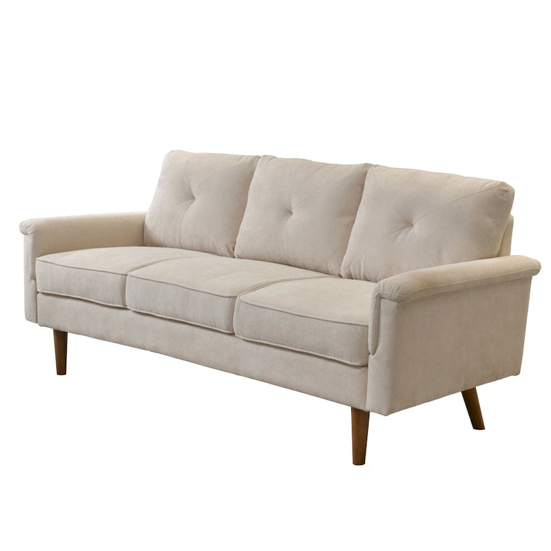 Divano da Interno con Gambe in Legno OVIOS Rive Design